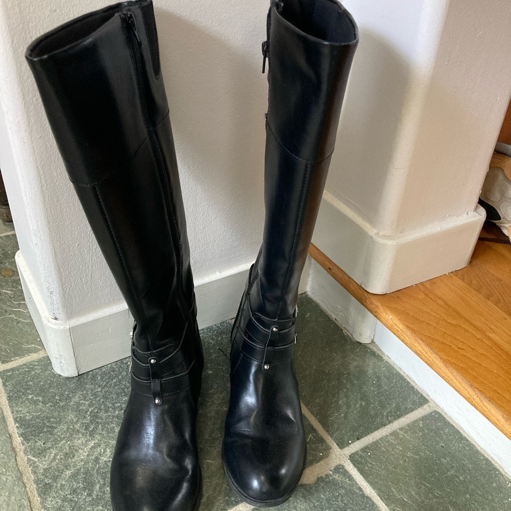 Arizona Jean Company Black Knee High Boots